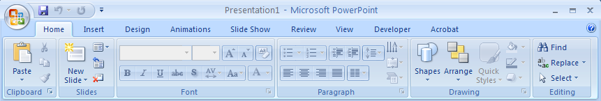 Microsoft PowerPoint 2007 tip: The PowerPoint 