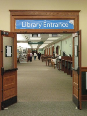 1st Floor Library Entrance