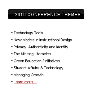 2010ConferenceThemes
